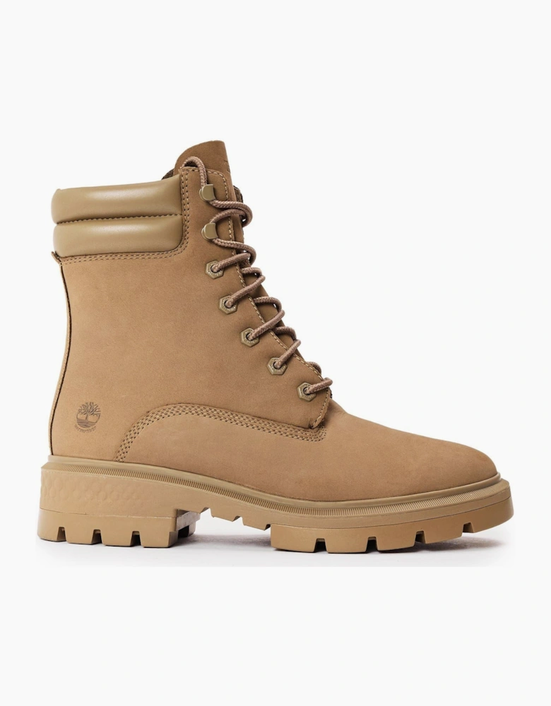 6 In Lace Up Ankle Boots with Logo