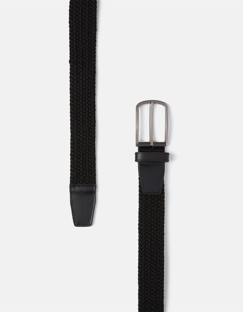 Braided Woven Pin Buckle Belt