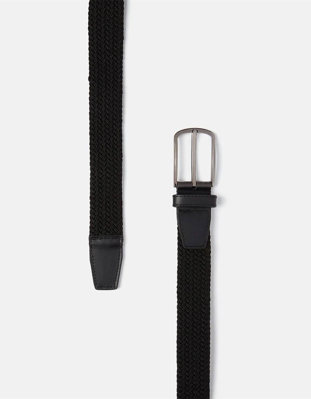 Braided Woven Pin Buckle Belt