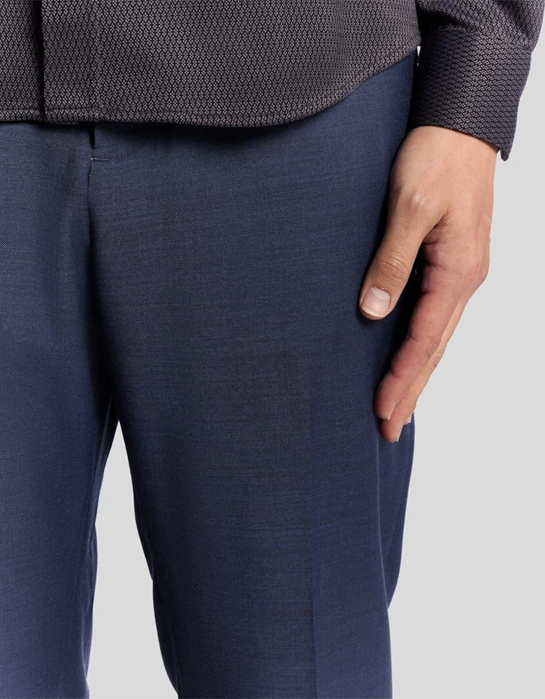 Solid Patterned Straight Chinos
