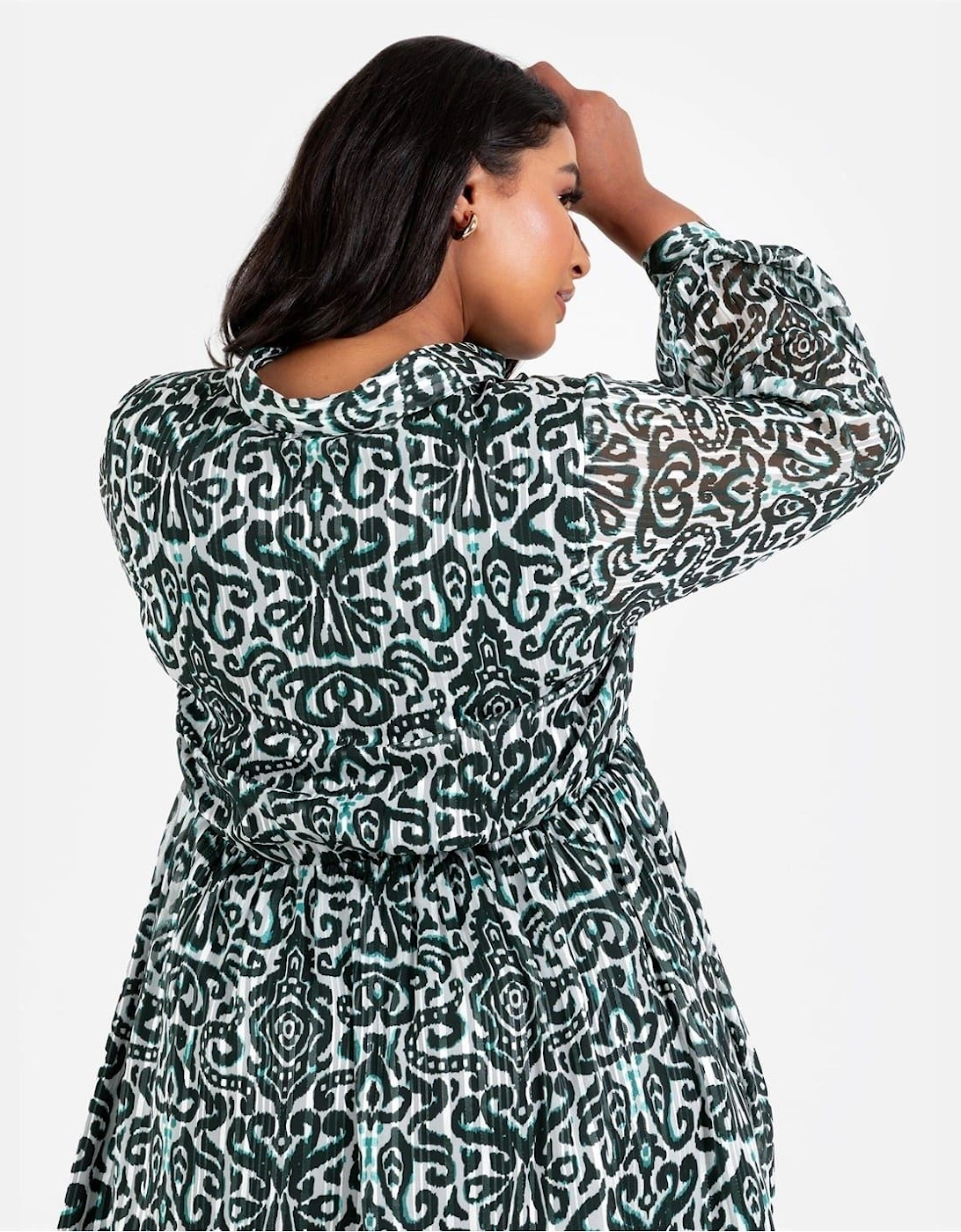 Mini Long Sleeve Shirt Dress