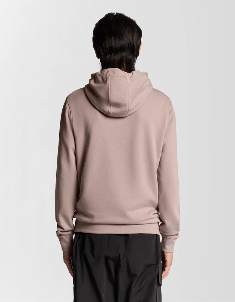 Embroidered Hooded Neck Long Sleeve Sweatshirt