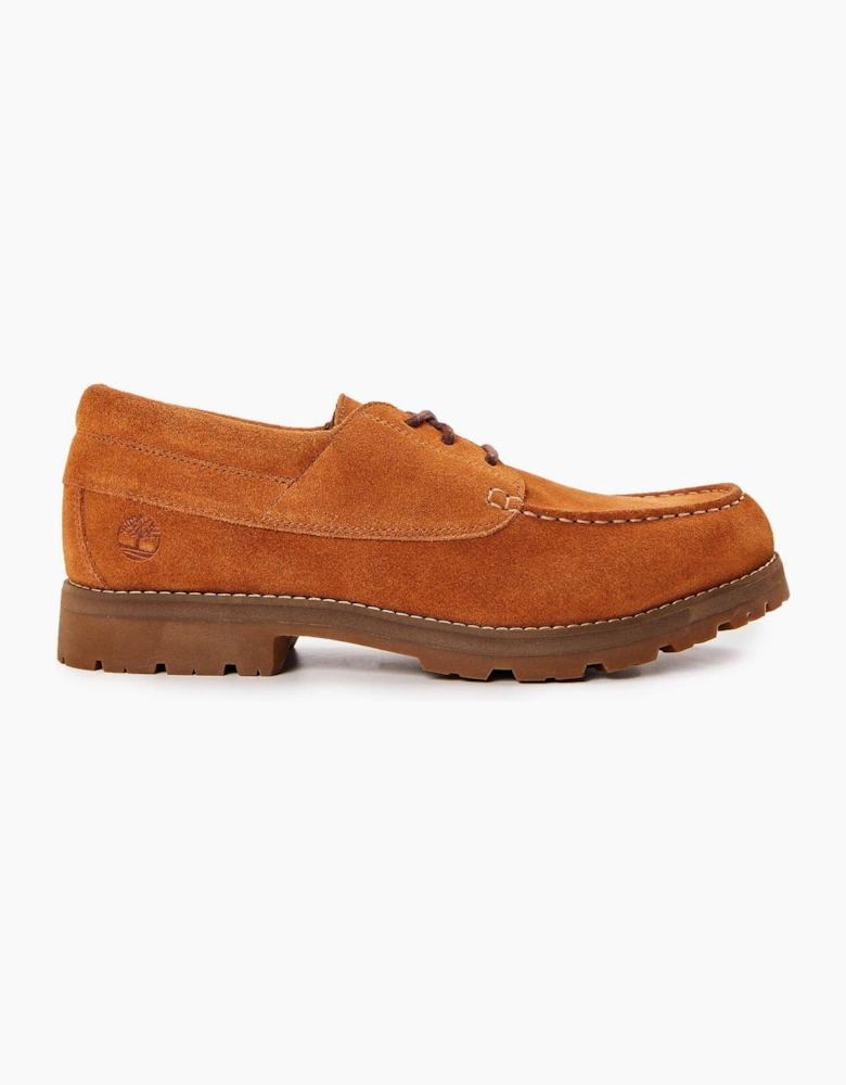 Britton Square Lace Up Moc Toe Loafers