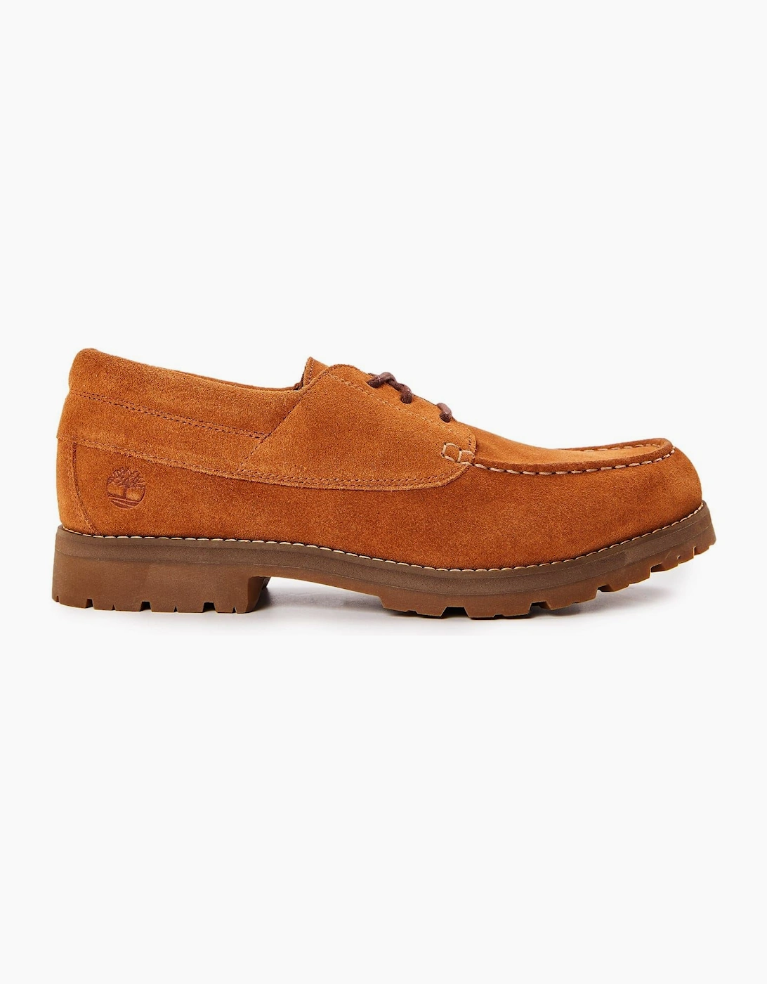 Britton Square Lace Up Moc Toe Loafers