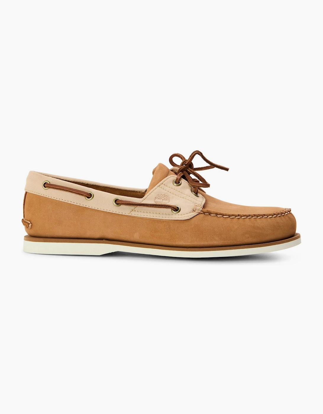 Timberland Men's Brown Classic Dark Green Lace-Up Boat Shoes - Size: 10 44.5