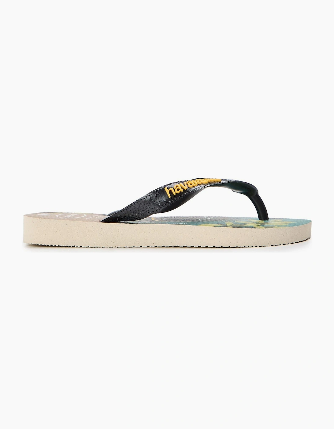 A Licences Graphic Print Flip Flops