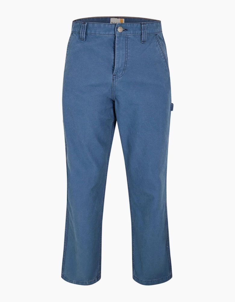 Rindge Washed Straight Leg Carpenter Pants