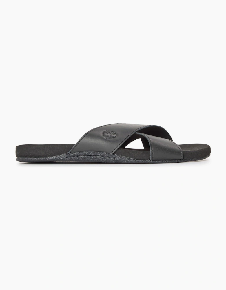 Solid Patterned Open Toe Slide Sandals