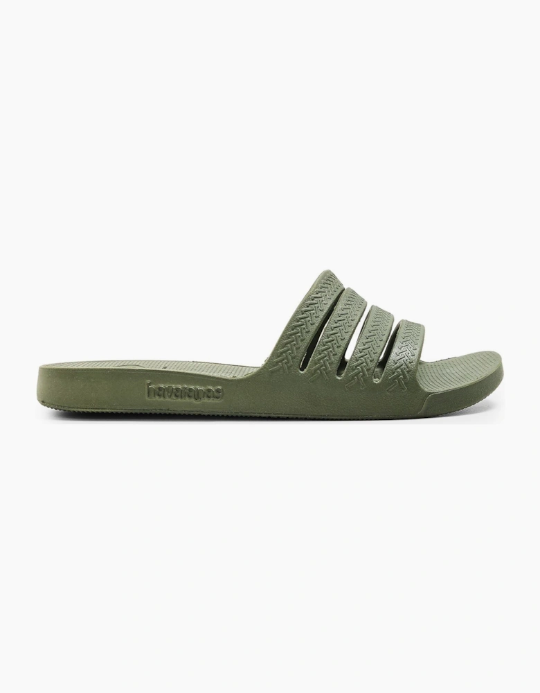 Hav. Slide Stradi Black 33 34 Flip Flops Womens
