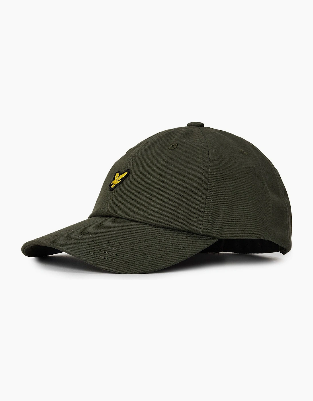 Lyle And Scott Men's Green Golden Eagle Logo Dad Cap - Size: One Size