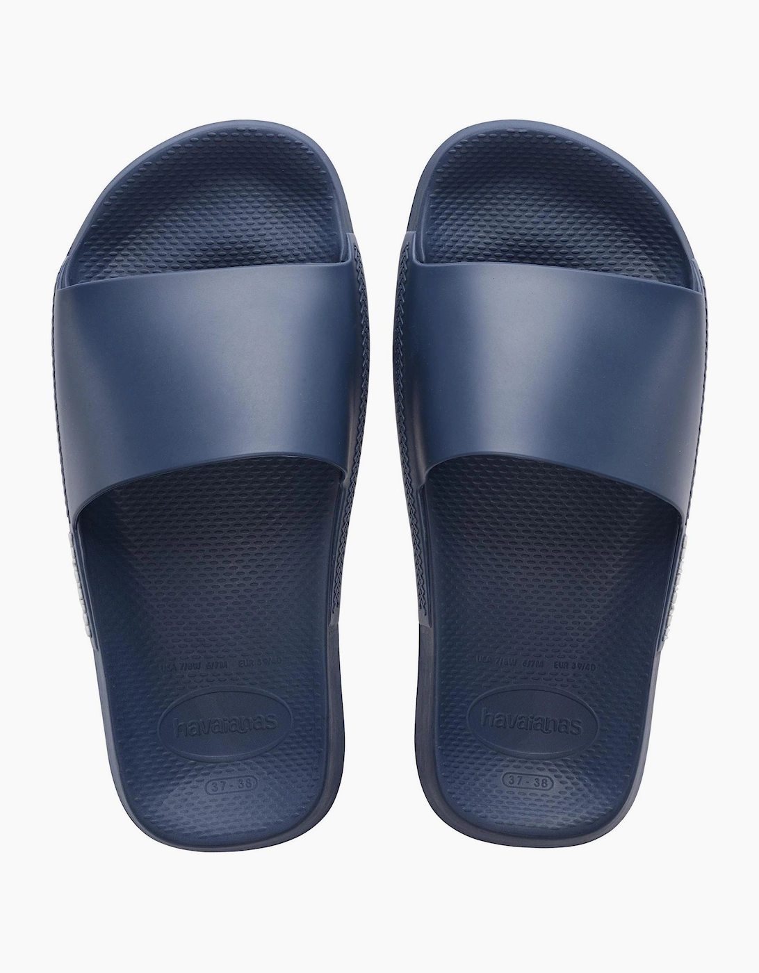 Solid Patterned Open Toe Slide Sandals