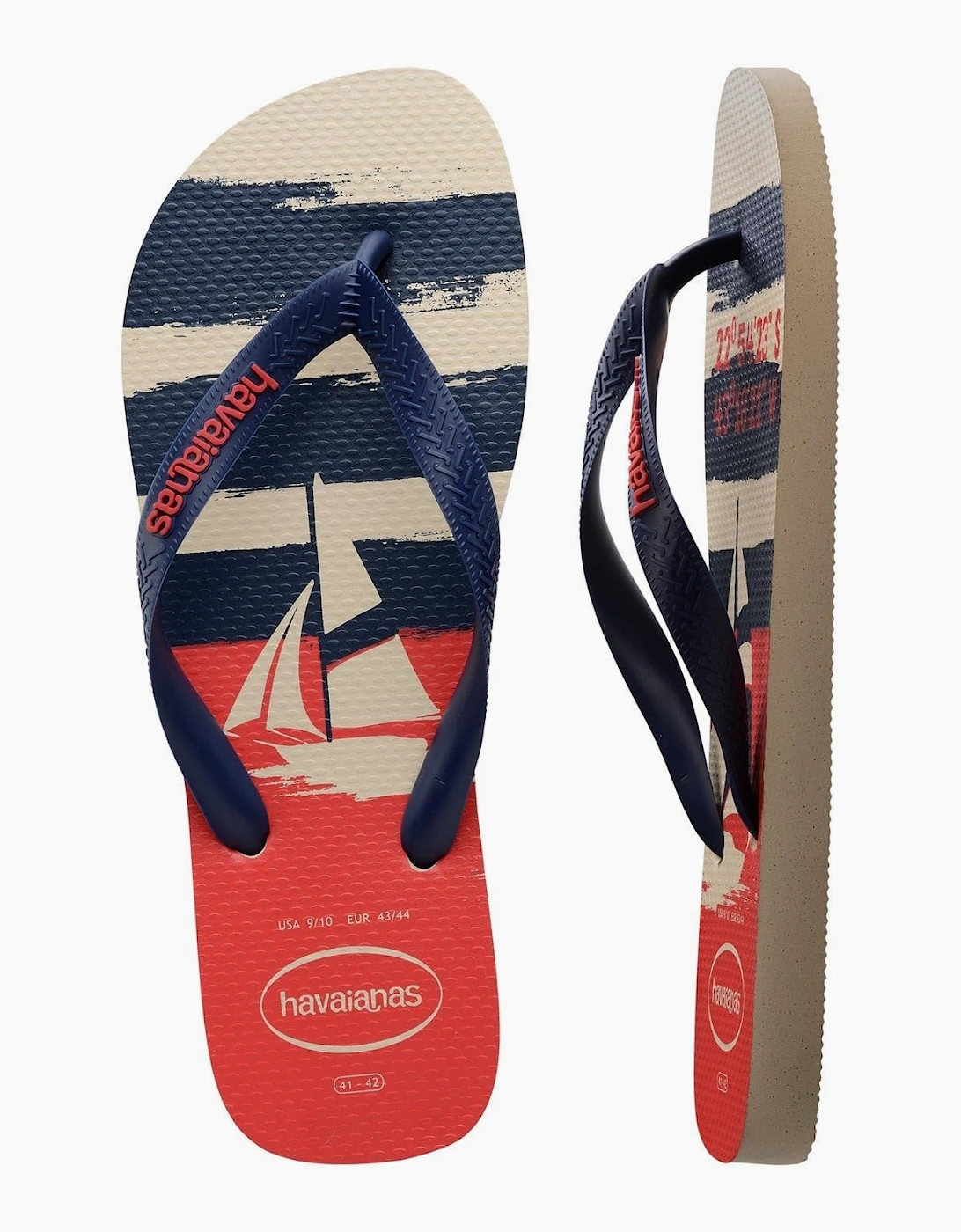 Naut Flip Flops with Thong Toe