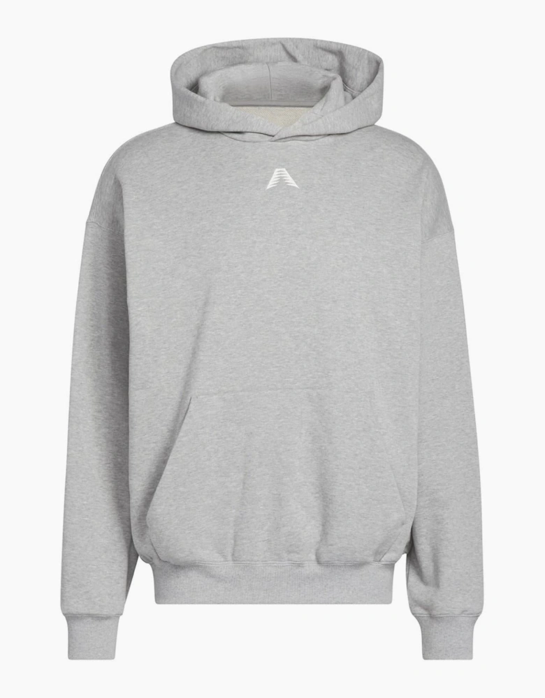 Graphic Hooded Neck Long Sleeve Oversized Sweatshirt