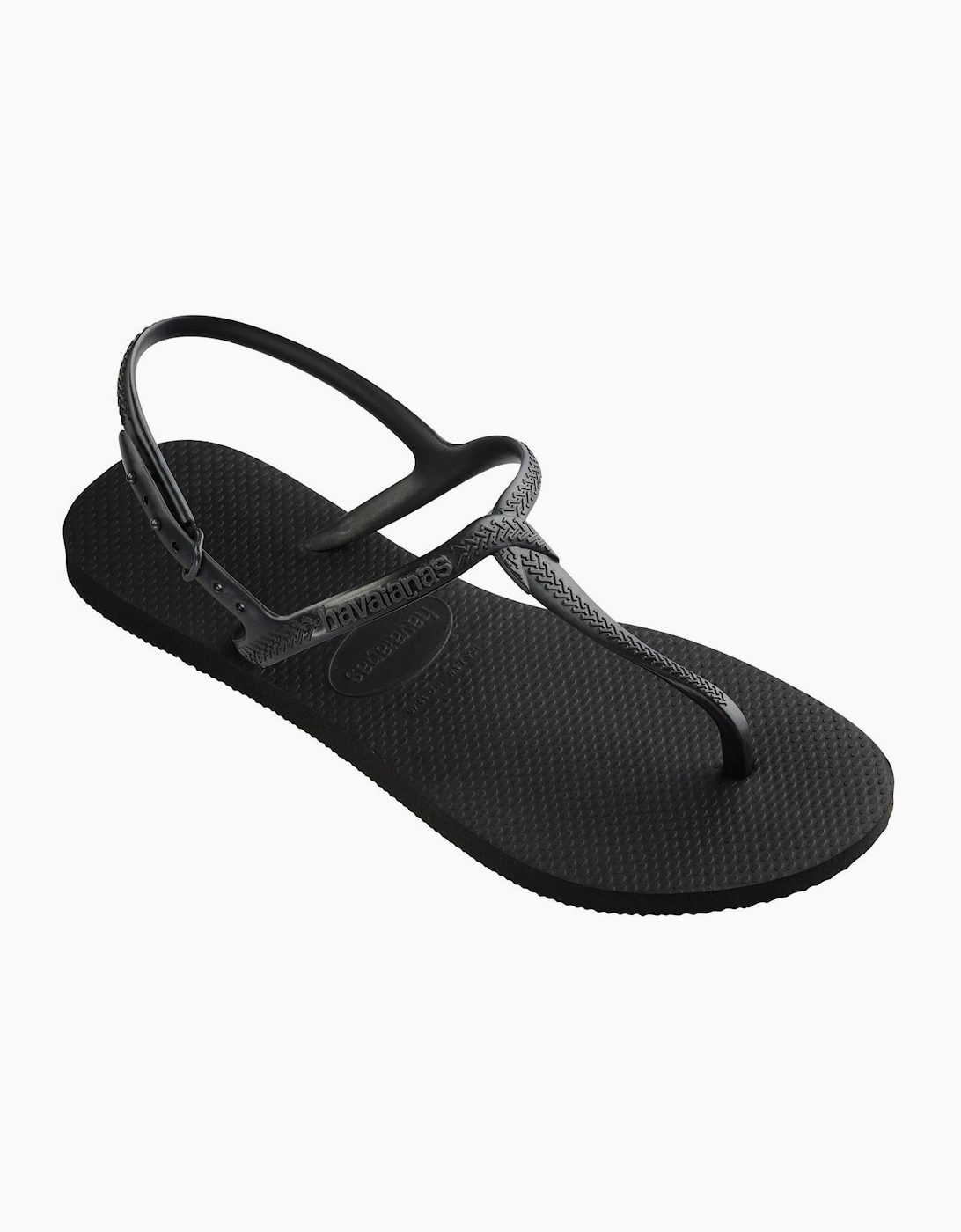 Womens Hav. Twist Black 35 36 Flip Flops