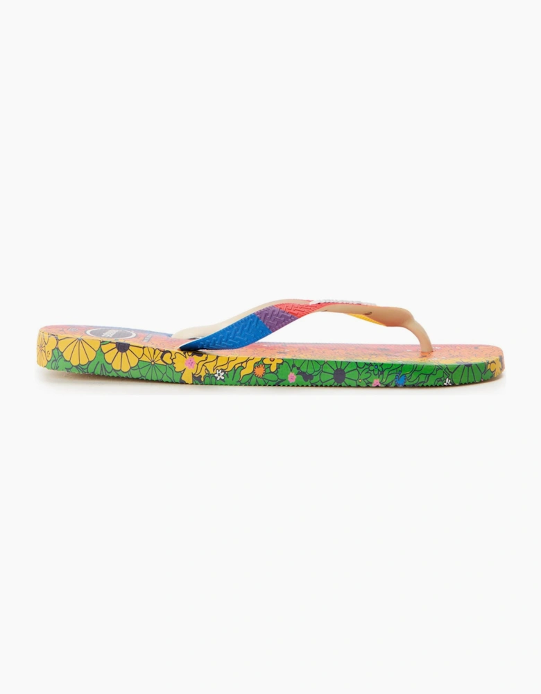 Pride Premium Floral Flip Flops