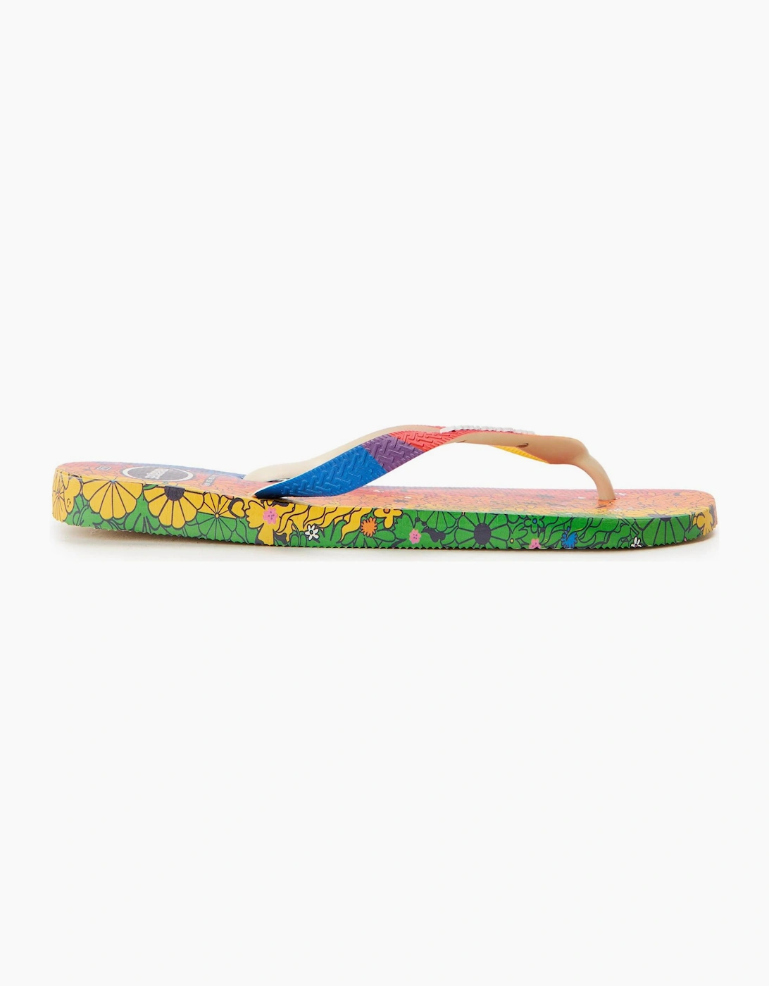 Pride Premium Floral Flip Flops