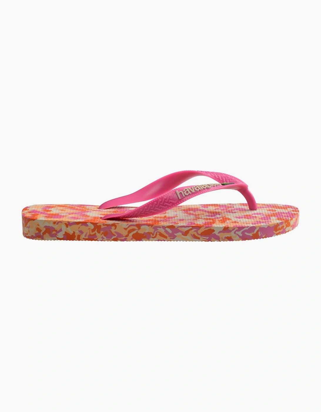 Hav. Brasil Tech Ii Navy Blue 33 34 Flip Flops Womens