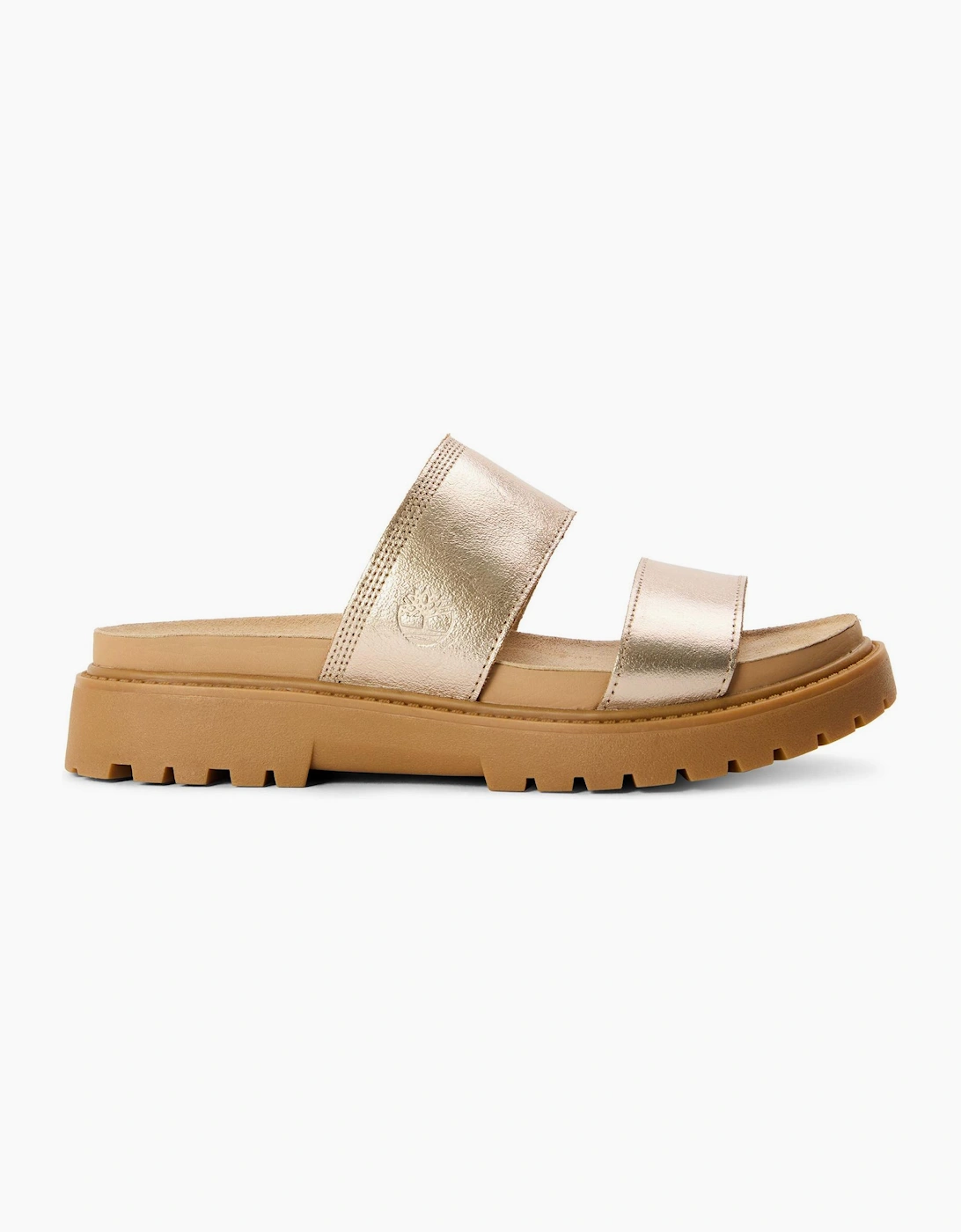 Clairemont Way Metallic Slide Sandals