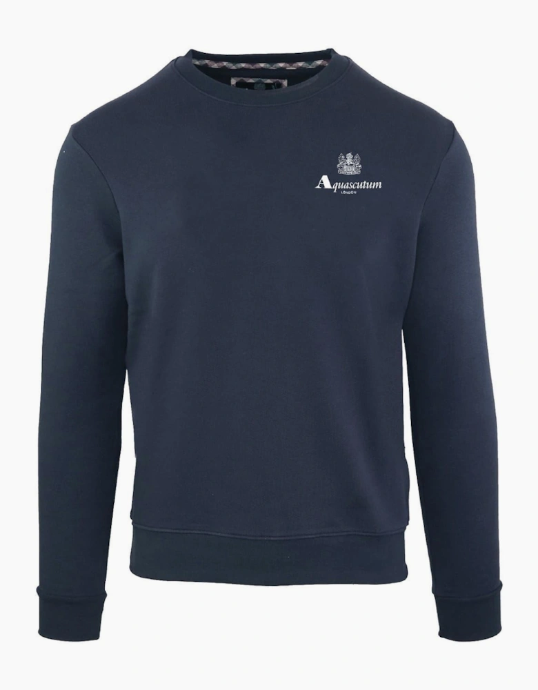 Crew Neck Long Sleeve Regular Fit Sweatshirt
