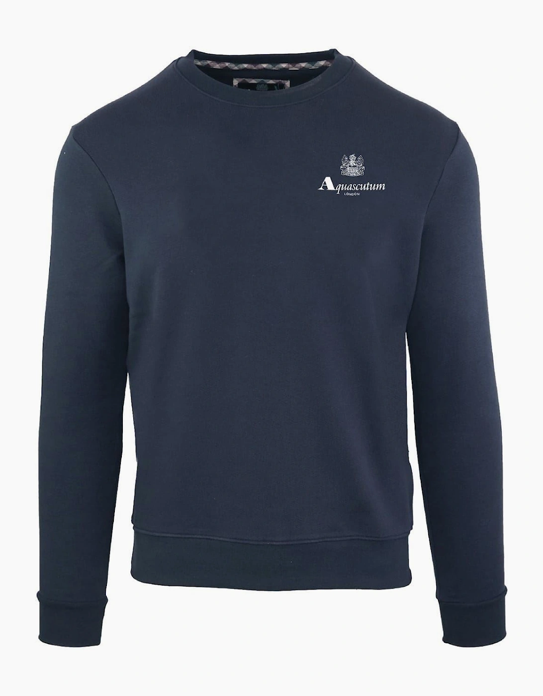 Crew Neck Long Sleeve Regular Fit Sweatshirt, 2 of 1