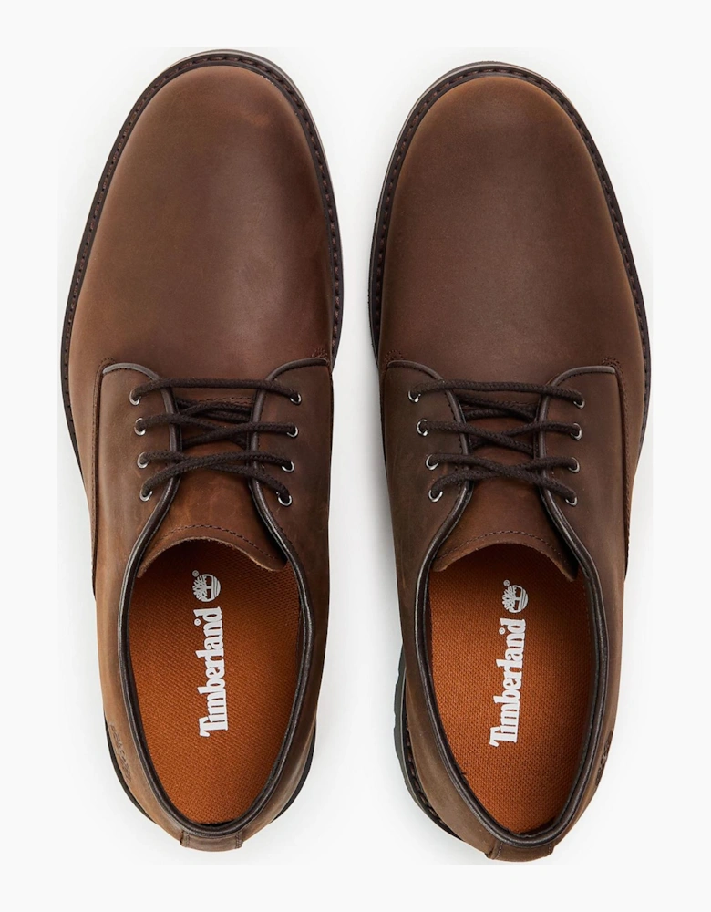 Waterproof Lace-Up Derby Smart Shoes