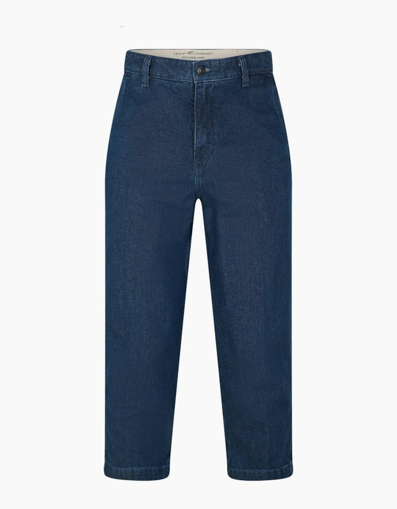 Wl Front Pocket Solid Patterned Five Pocket Pant