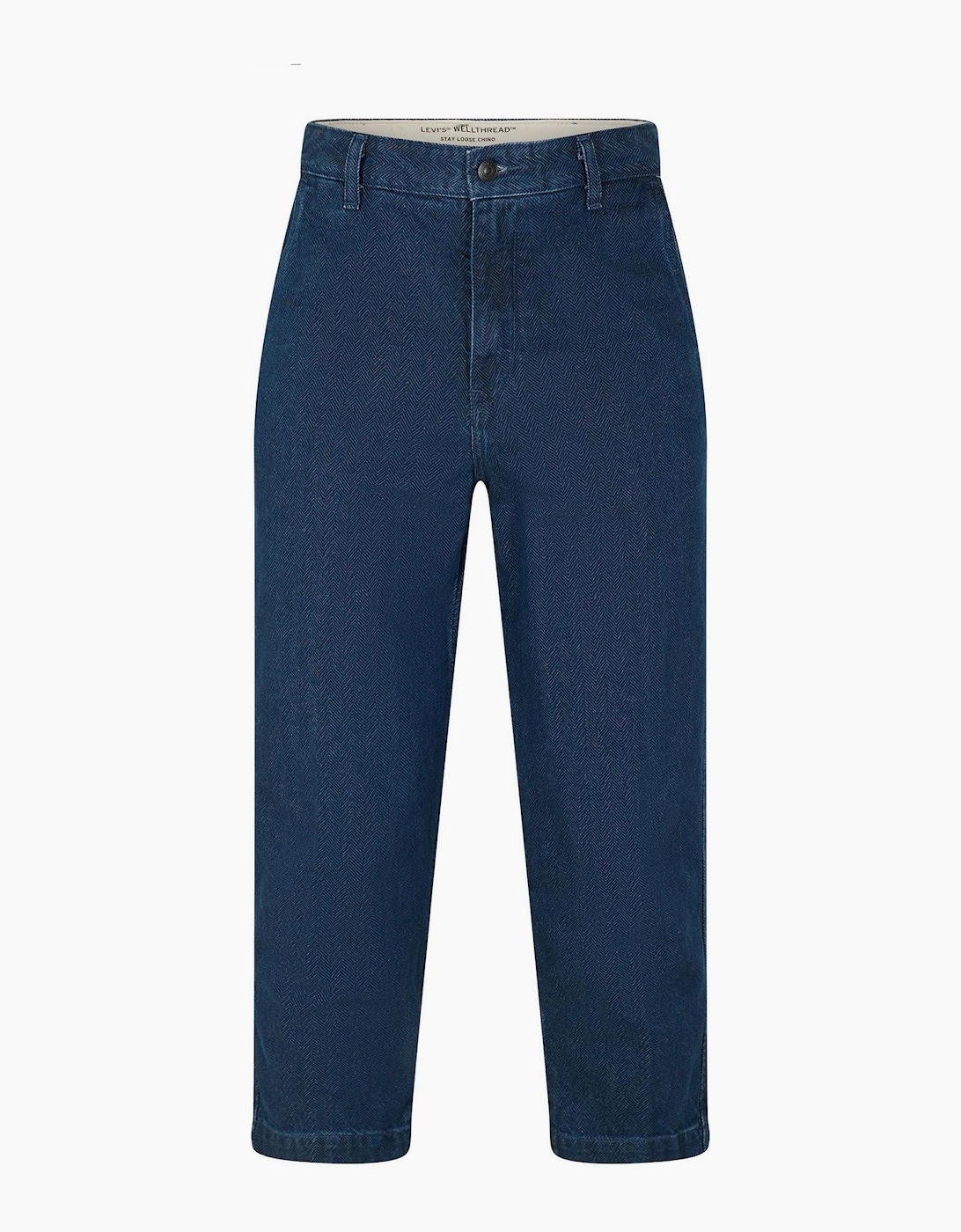 Wl Front Pocket Solid Patterned Five Pocket Pant