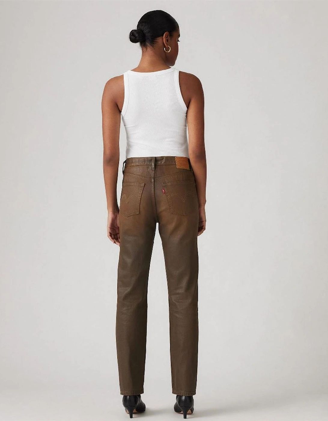 501 Straight Leg Five Pocket Jeans