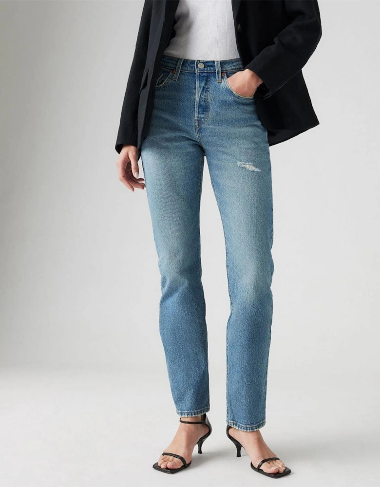 501 Straight Leg Five Pocket Jeans
