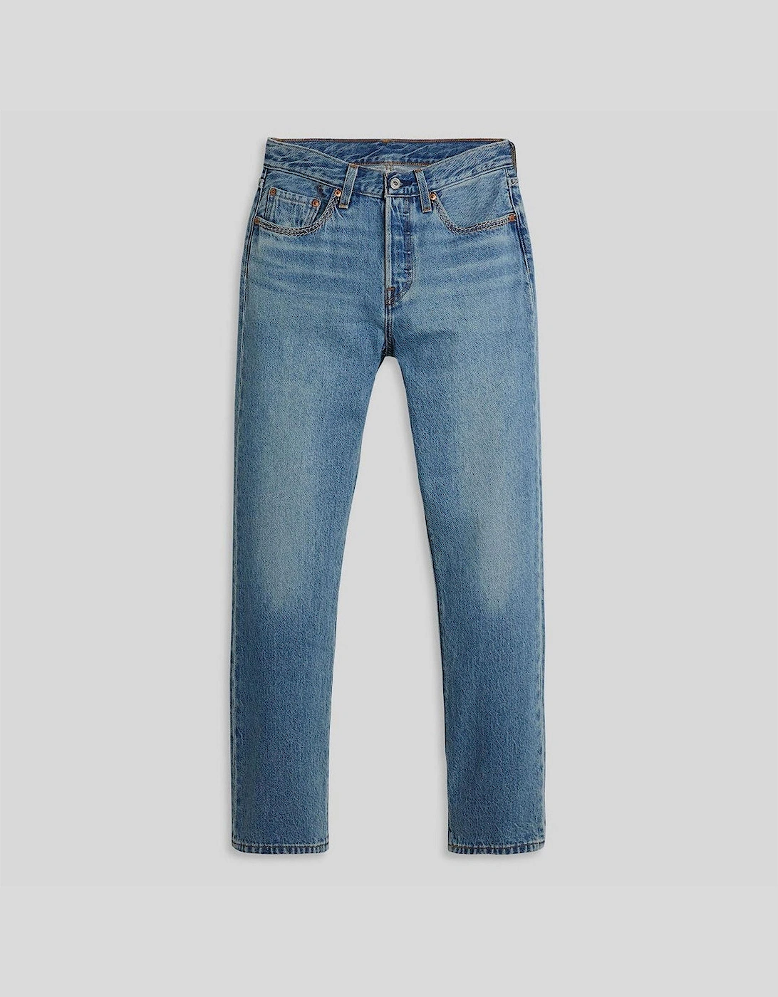 501 Straight Leg Five Pocket Jeans