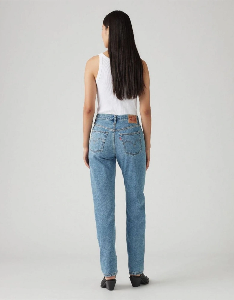 501 Straight Leg Five Pocket Jeans