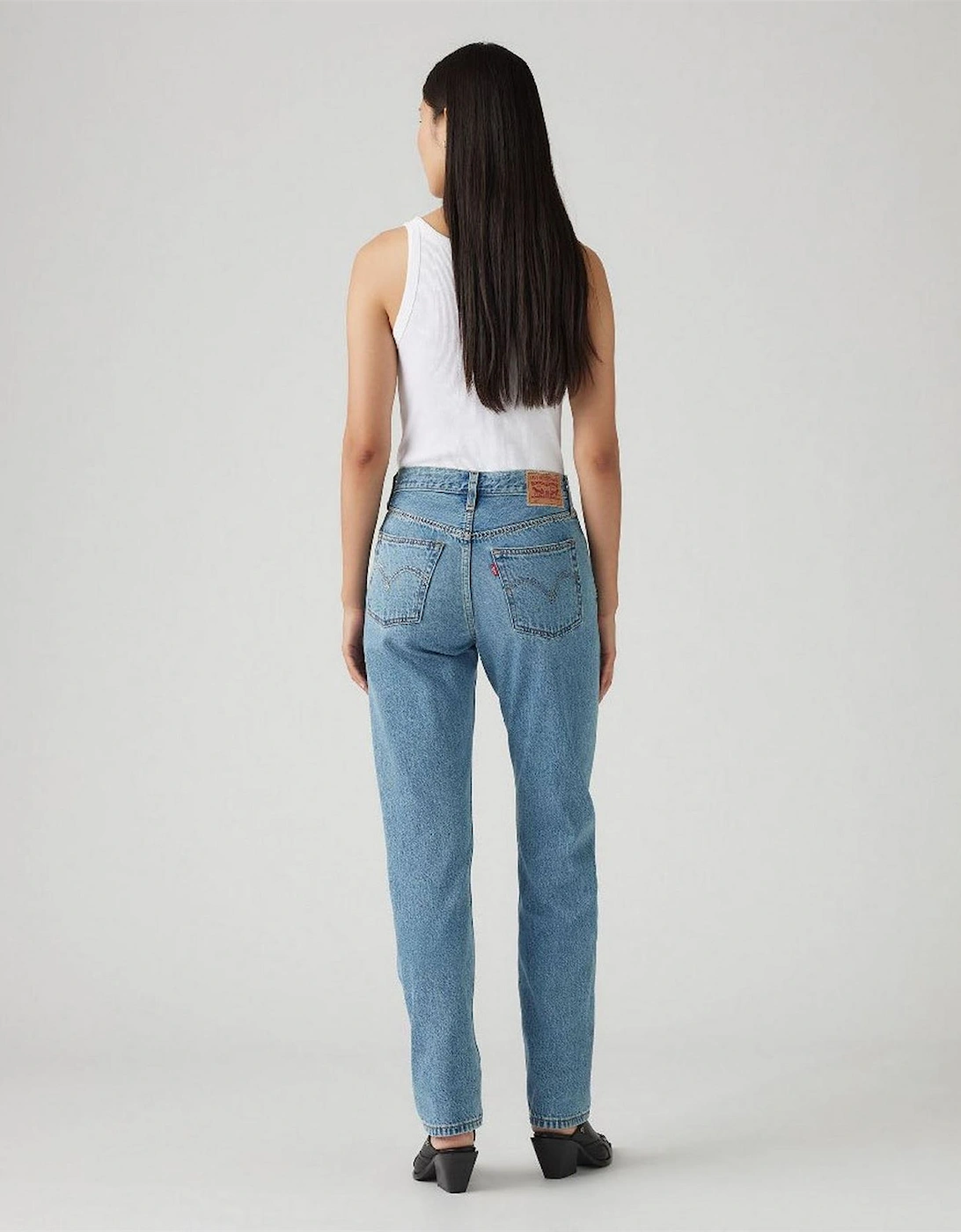 501 Straight Leg Five Pocket Jeans, 4 of 3