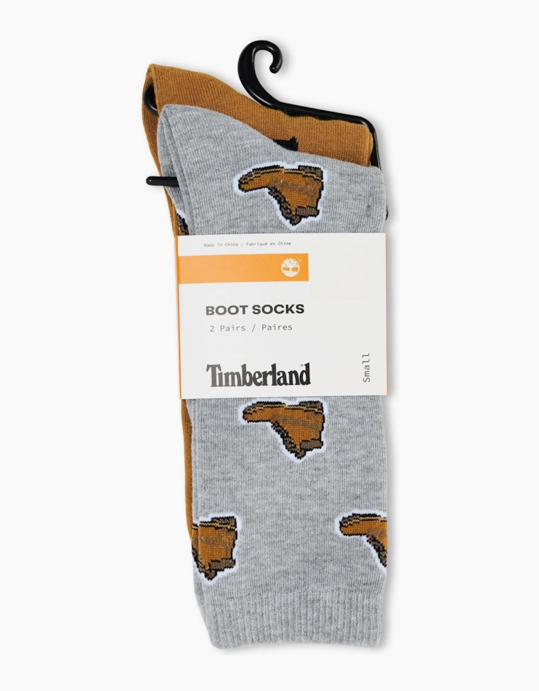 2pp Tb All Over Print Boot Crew Med