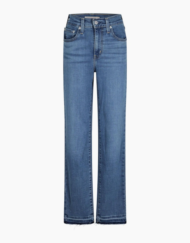 High Rise Straight Leg Jeans