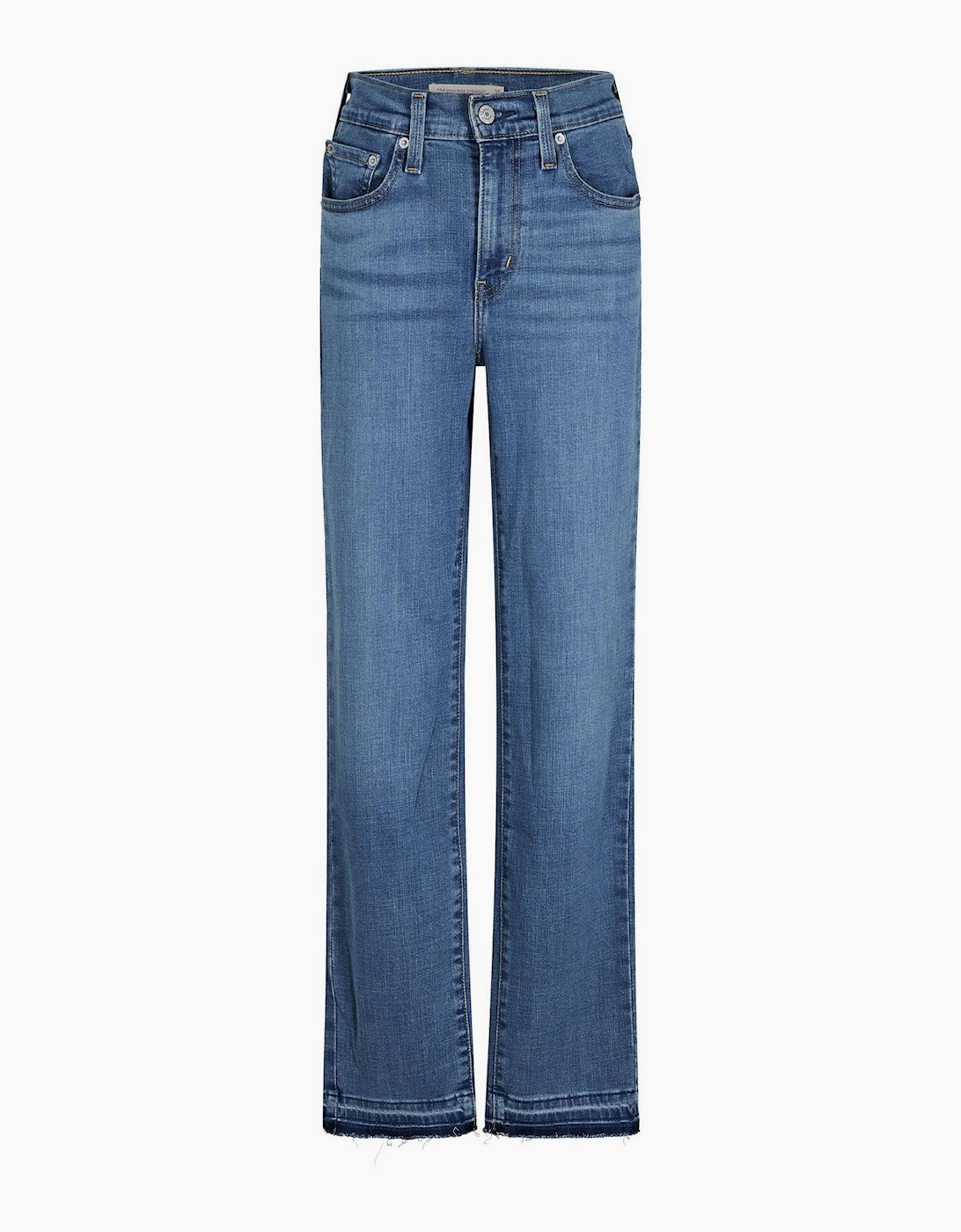 High Rise Straight Leg Jeans