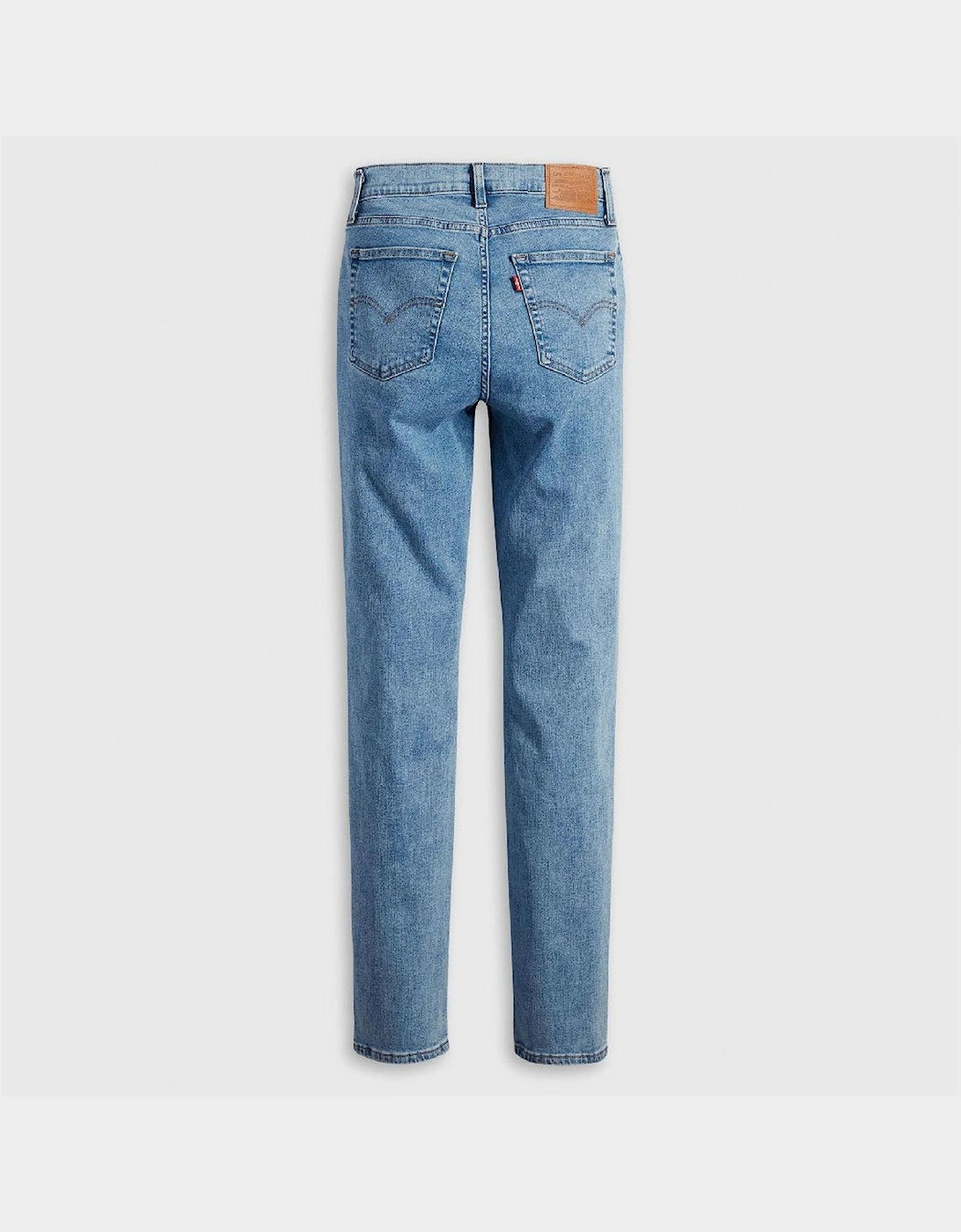 High Rise Straight Leg Jeans