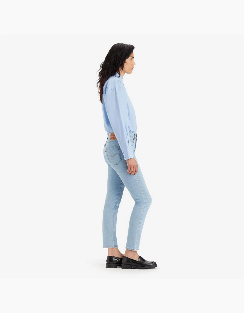 High Rise Straight Leg Jeans