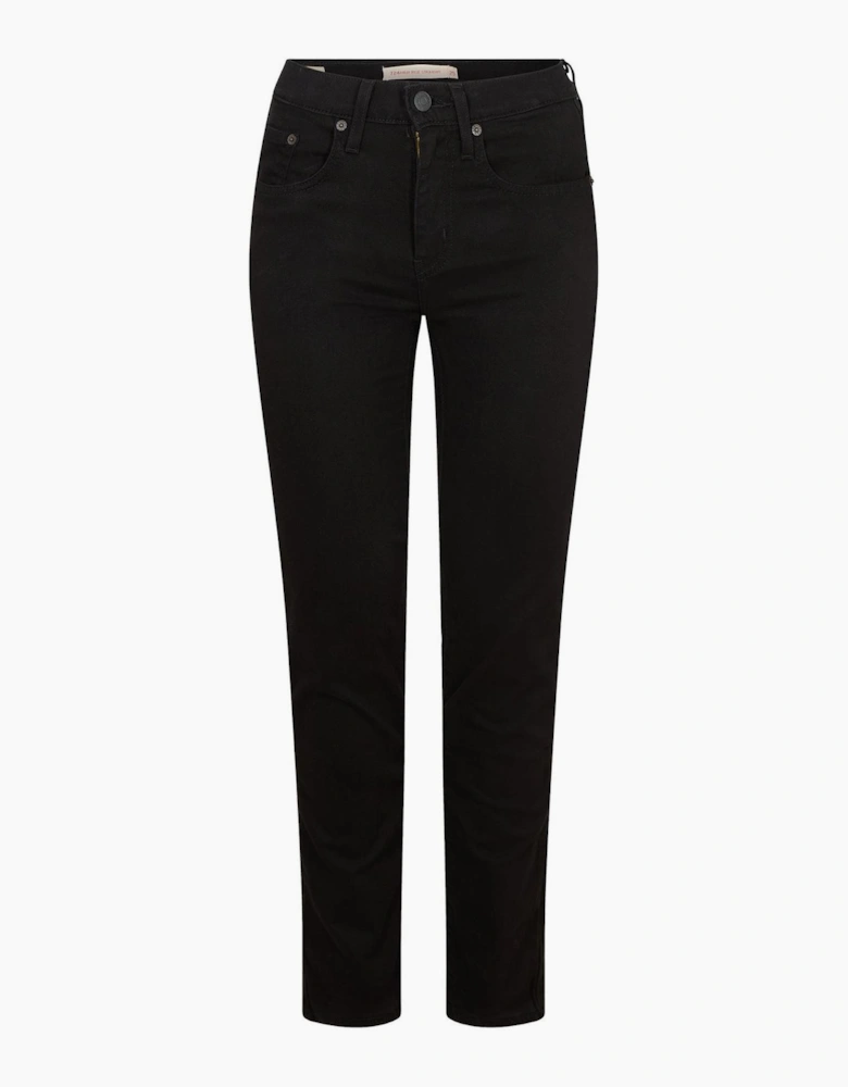 High Rise Straight Leg Jeans