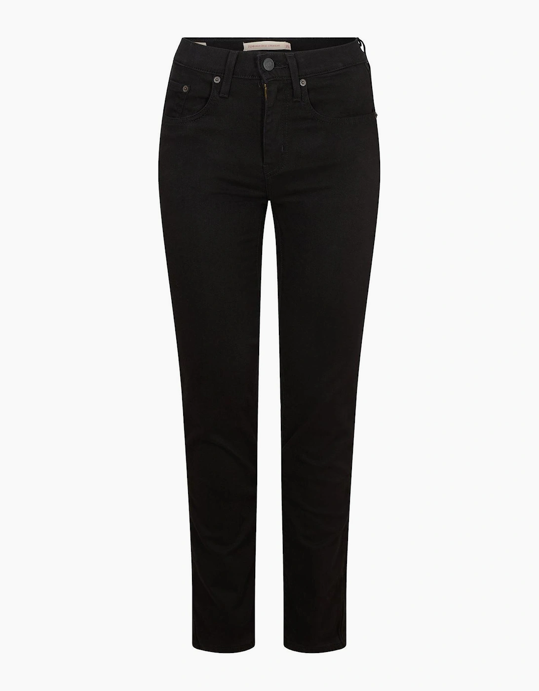 High Rise Straight Leg Jeans