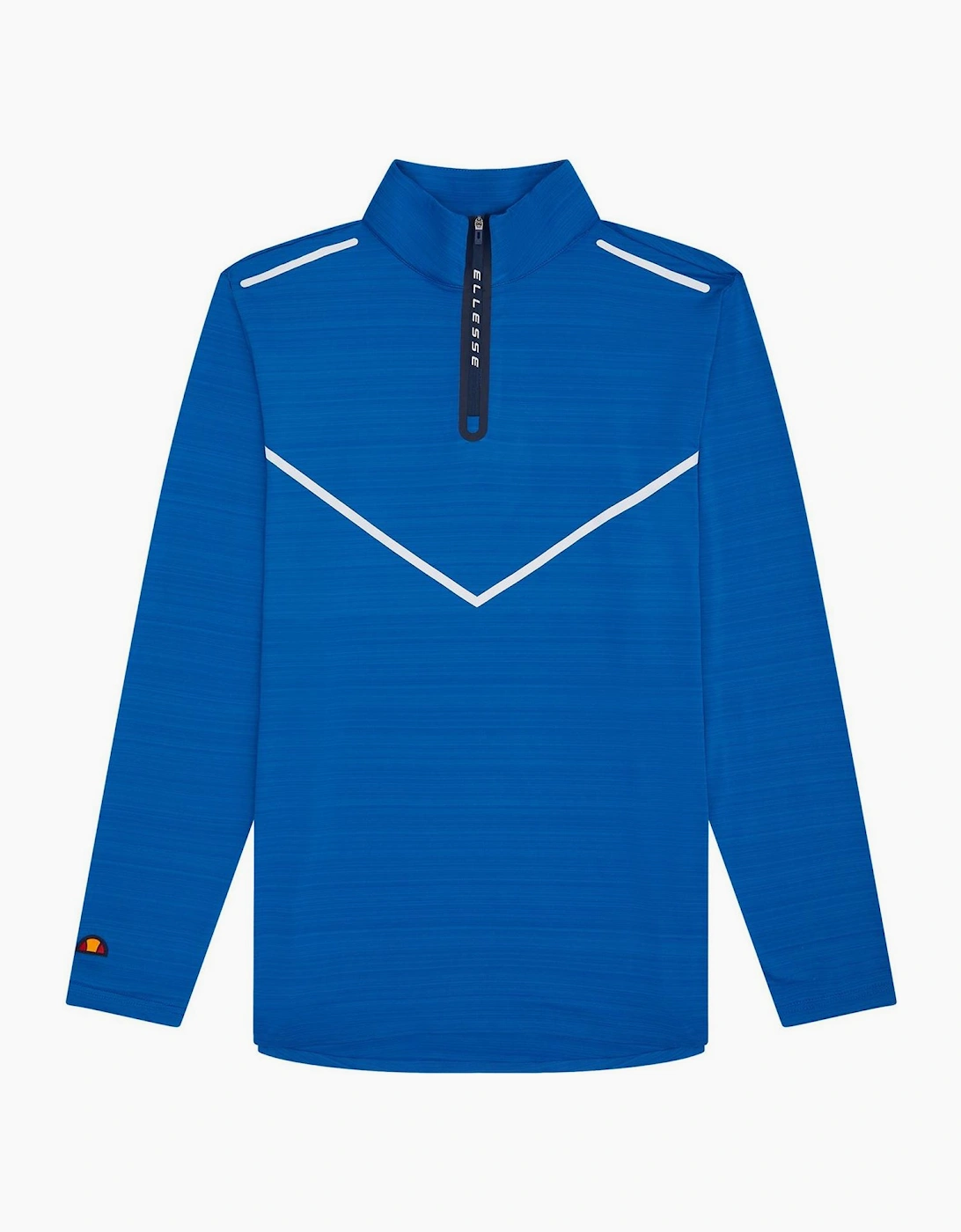 Zip Neck High Collar Long Sleeve Sweatshirt, 2 of 1