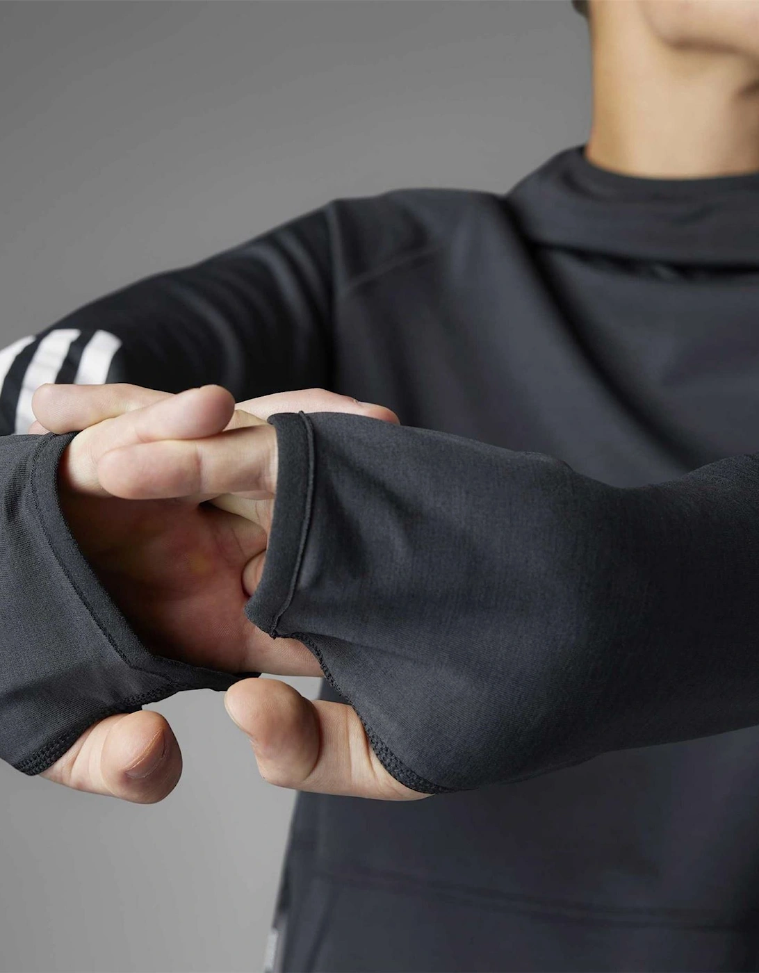 Hooded Neck Raglan Sleeve Sweatshirt