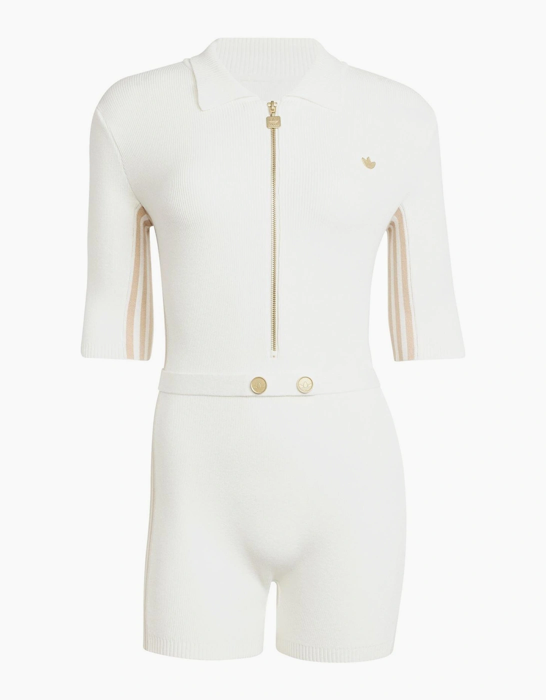 Adidas Originals Women's Cream Knit Onesie  14 14 L