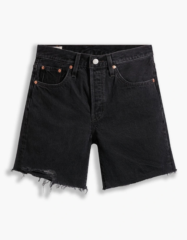 501 Mid Thigh Short Lunar Blac