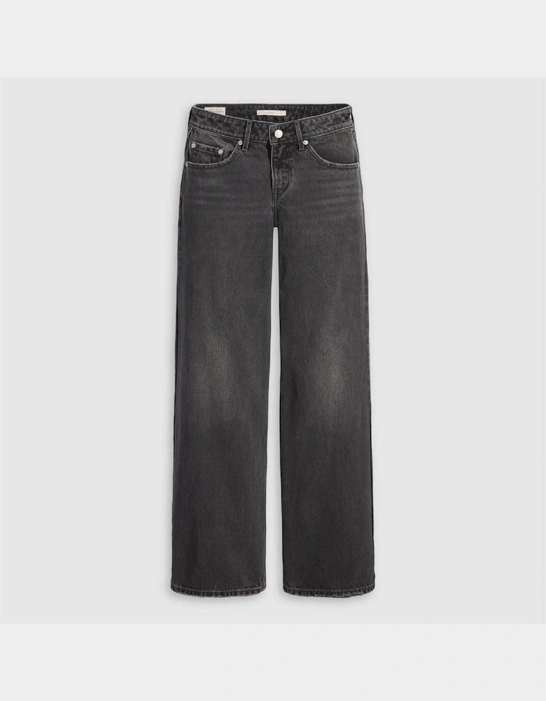 Low Rise Wide Leg Jeans