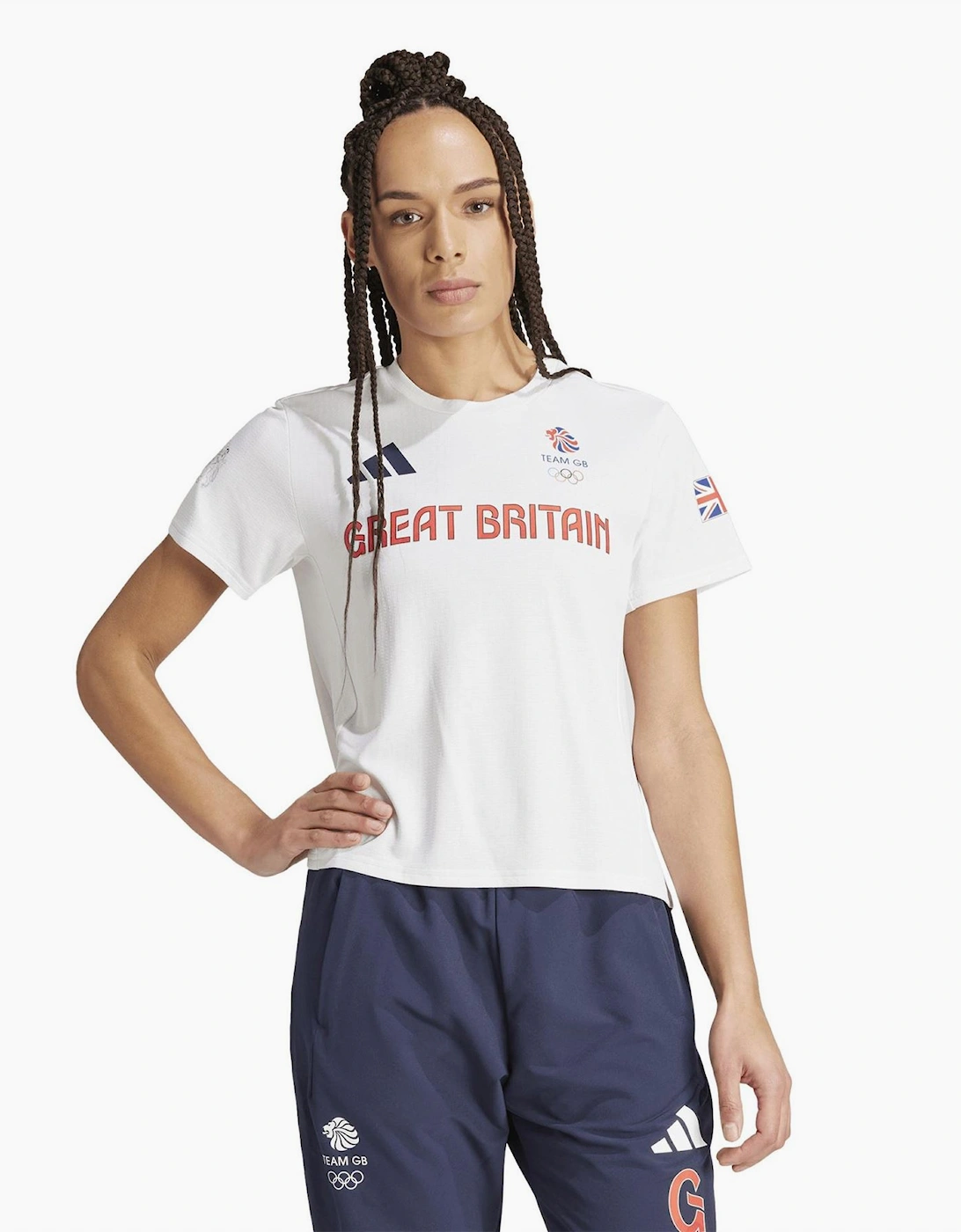 Womens Team Gb Hr Teew Gym Top