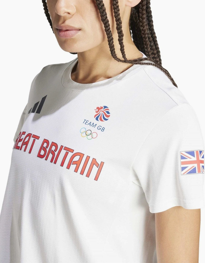 Womens Team Gb Hr Teew Gym Top