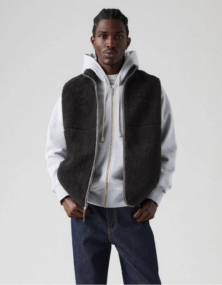 Summt Solid Patterned Zipped Pocket Waist Coat