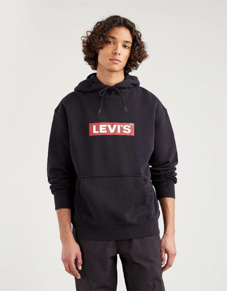 Relaxed Fit Graphic Hooded Sweatshirt