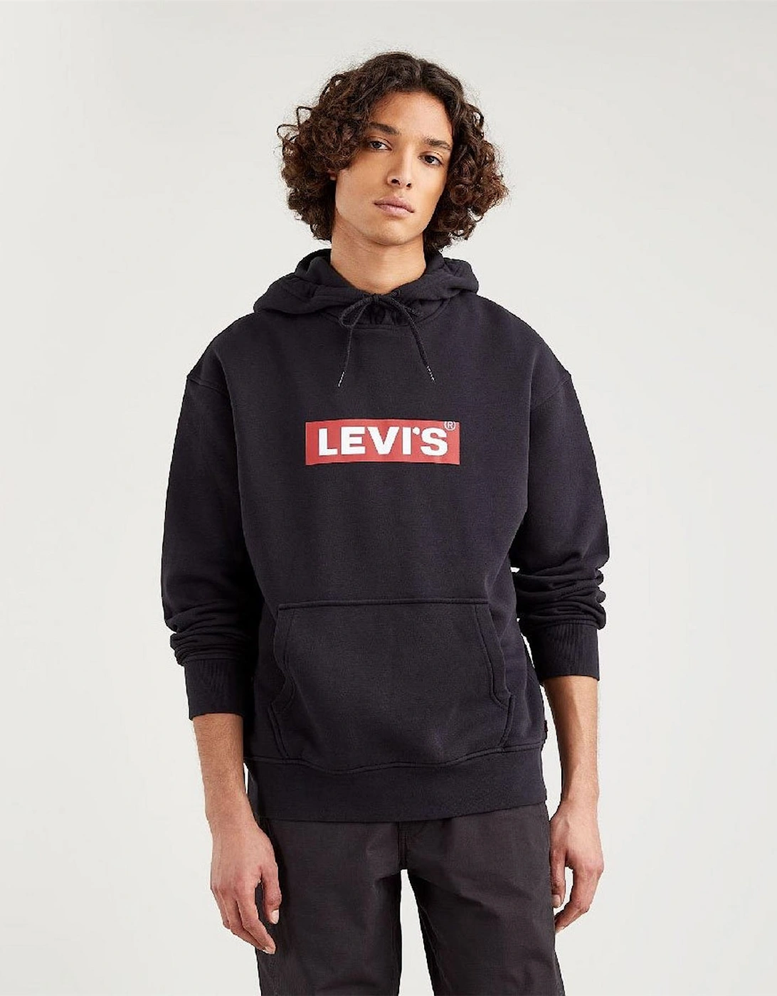 Relaxed Fit Graphic Hooded Sweatshirt