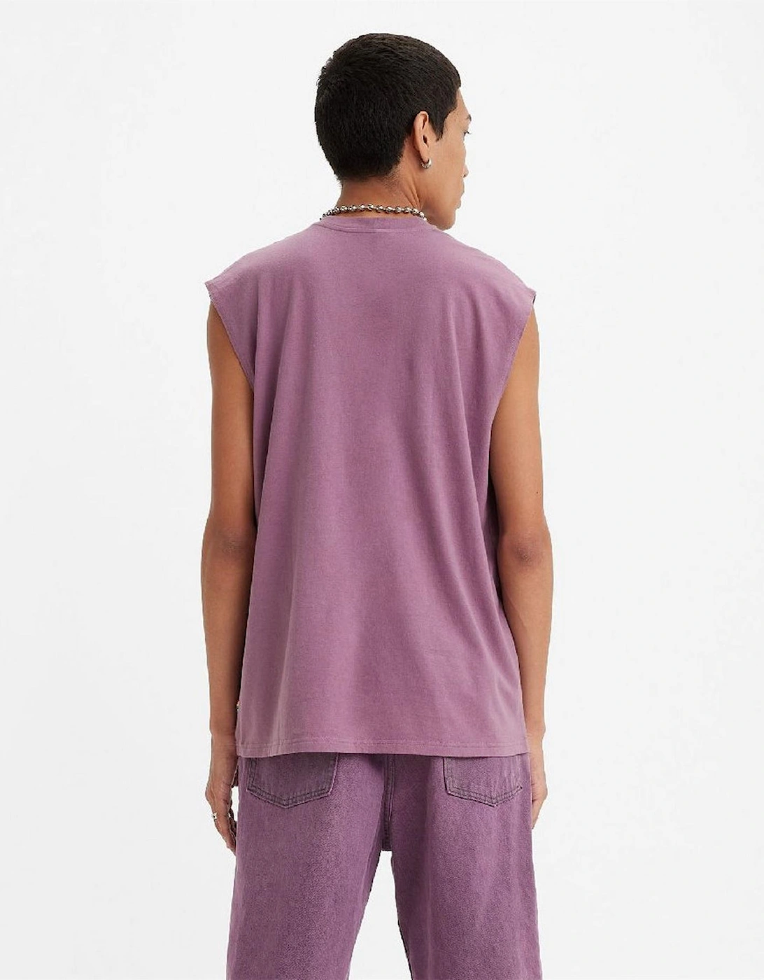 Pride Graphic Crew Neck Muscle Tank